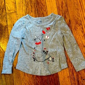 Baby gap long sleeve T-shirt. 18 to 24 months.